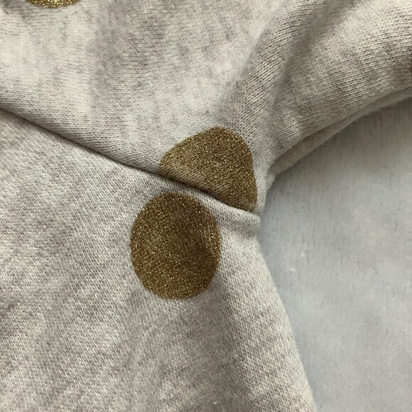 Baby Gap 3T Cream Gold Polka Dot Hoodie Sweater GUC Toddler Girl - Picture 14 of 16